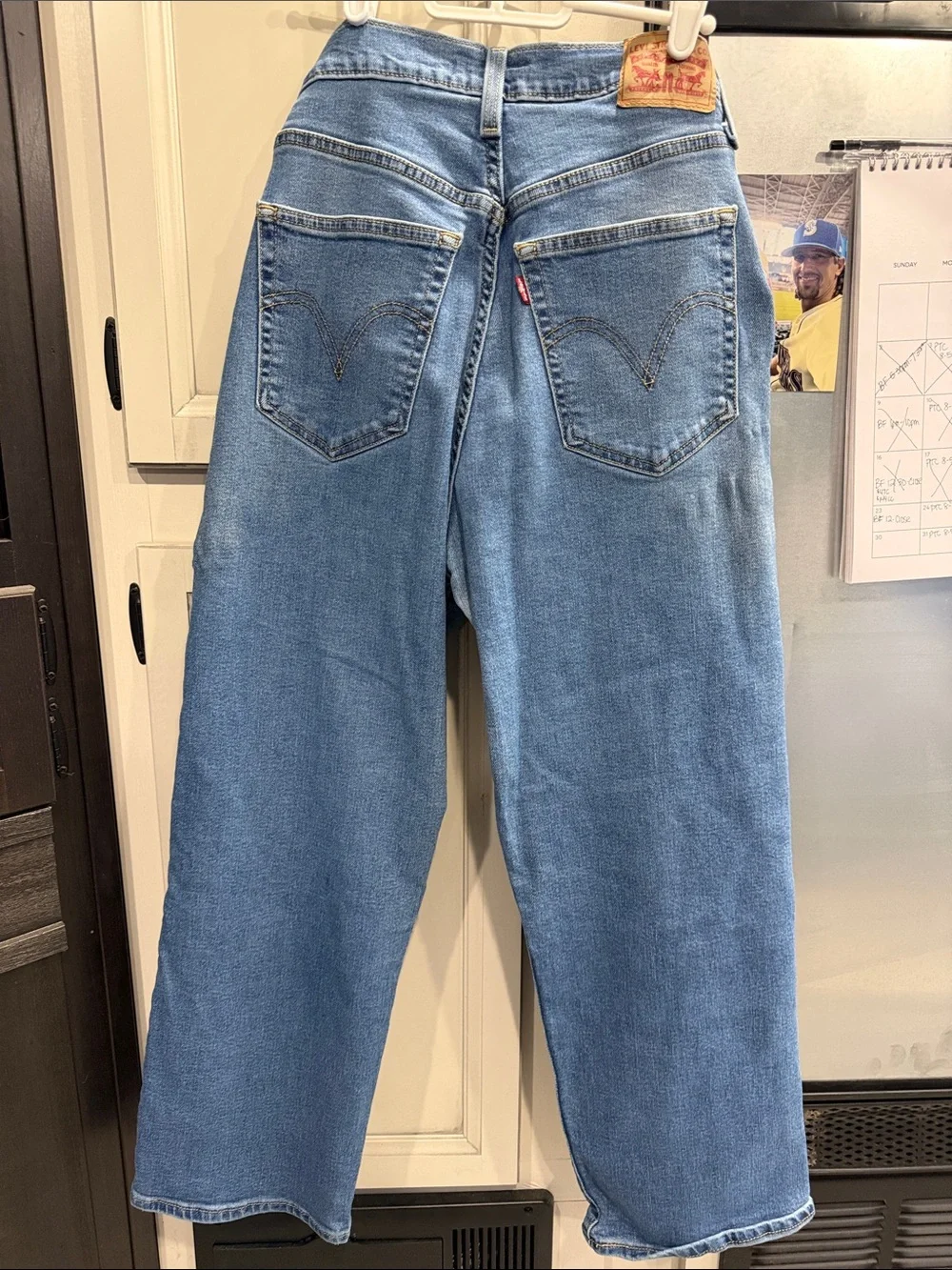 Levi's Light Blue Cropped Women's Jeans
